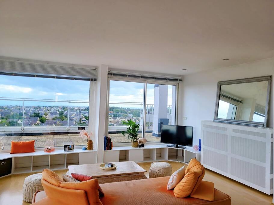 Penthouse/ Rooftop Ocean View El Havre Exterior foto