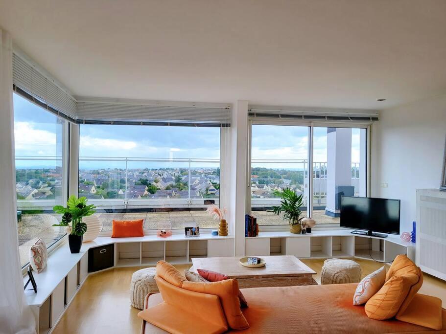 Penthouse/ Rooftop Ocean View El Havre Exterior foto