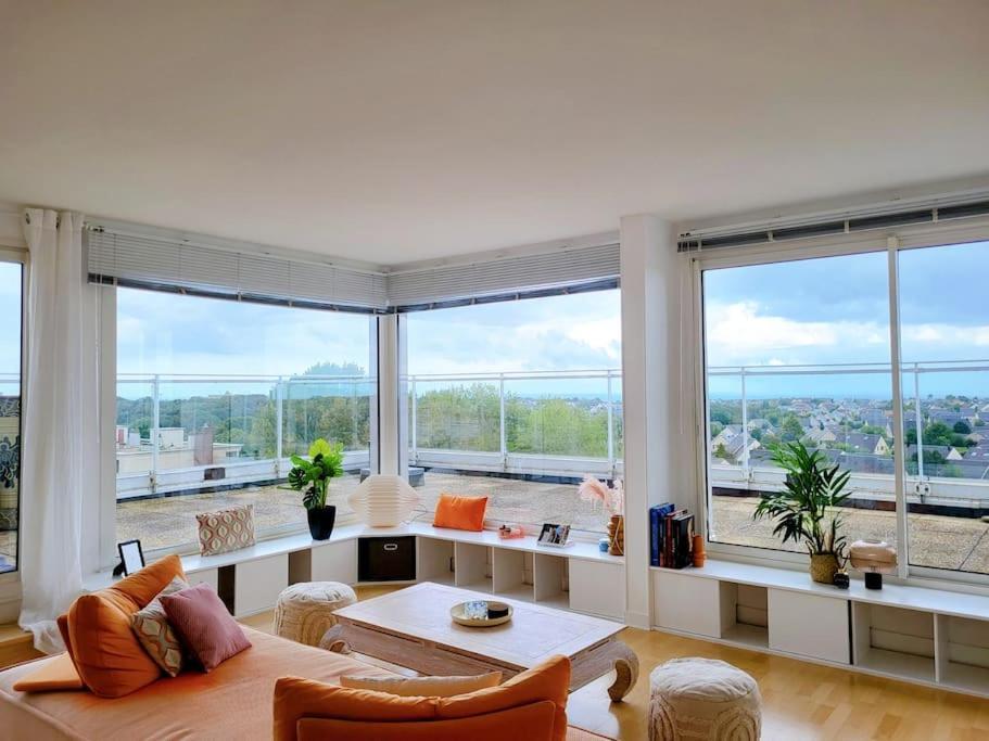Penthouse/ Rooftop Ocean View El Havre Exterior foto